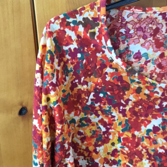 Kim Woman by KIM ROGERS women’s top, size 1X in multiple fall colors. BEAUTIFUL! - Picture 4 of 12